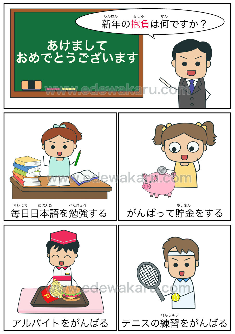今年の抱負とは？目標との違いや職場で使える例文・四字熟語まとめ