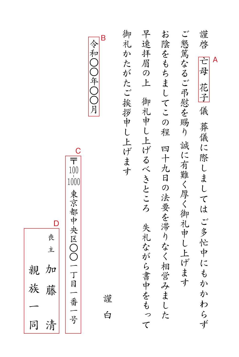 四十九日法要の挨拶例文集！施主・家族のみ・献杯までマナー完全網羅
