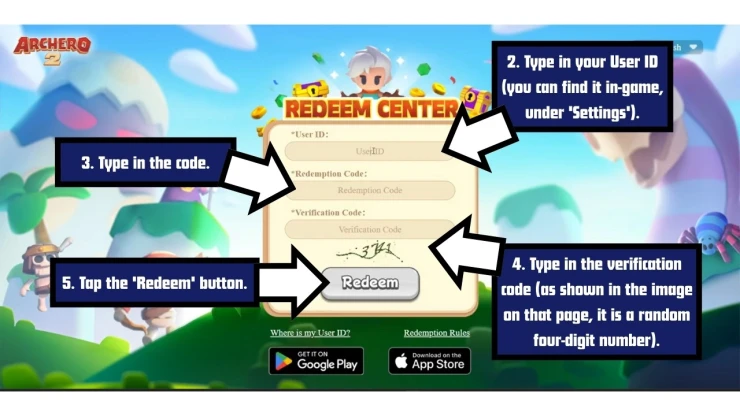 How to Enter Codes in Archero 2