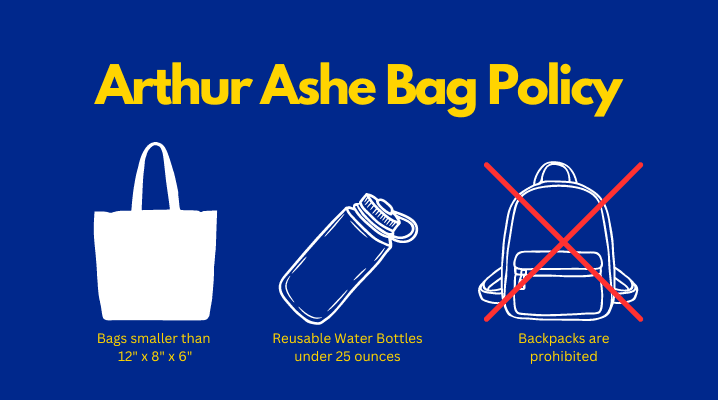 Bag Policy for Us Open