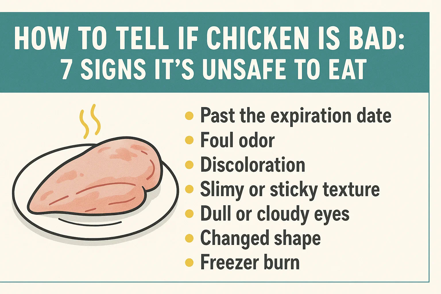 How to Know If Chicken Is Bad