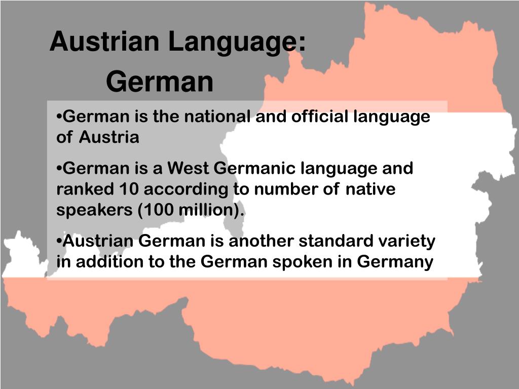 What Is the Official Language in Austria