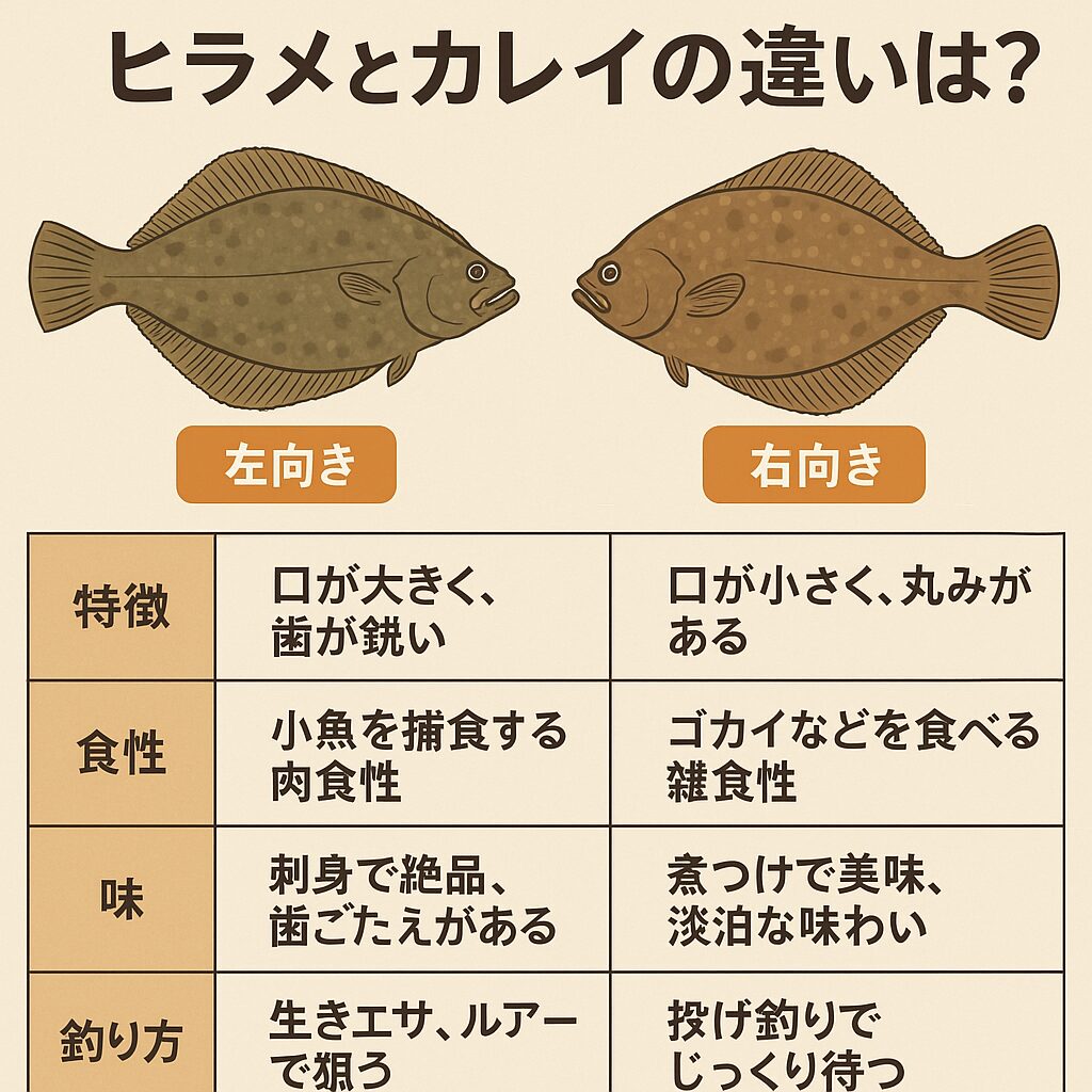 カレイとヒラメの違い、プロが教える5つの真実と見分け方