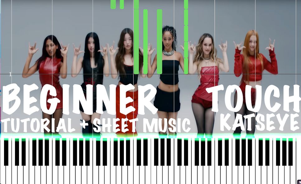 Touch Katseye Flute Sheet Music