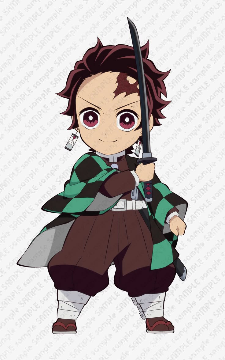 鬼滅の刃炭治郎ミニキャラ最新情報！限定イラストと描き方を解剖