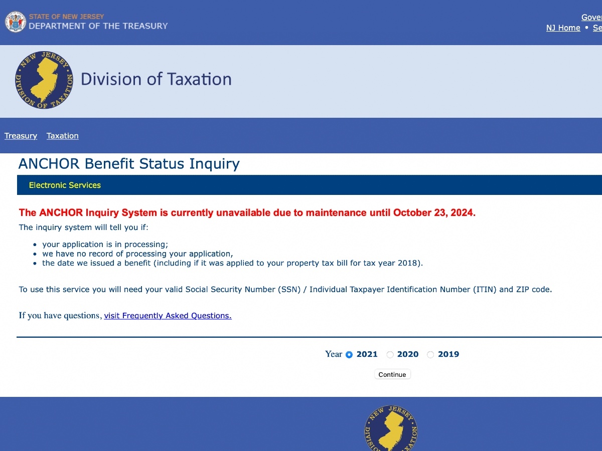 Check Anchor Benefit Status