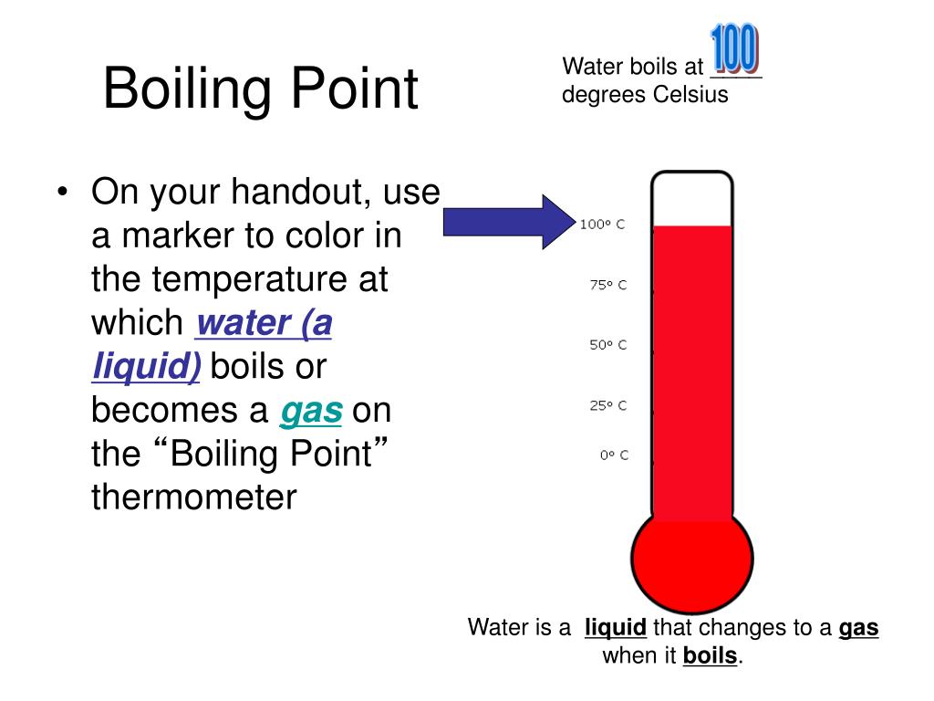 Boiling Temp of Water Celsius