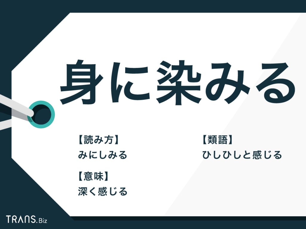 身にしみて感じるは目上にNg？意味とビジネス言い換え術を徹底解説