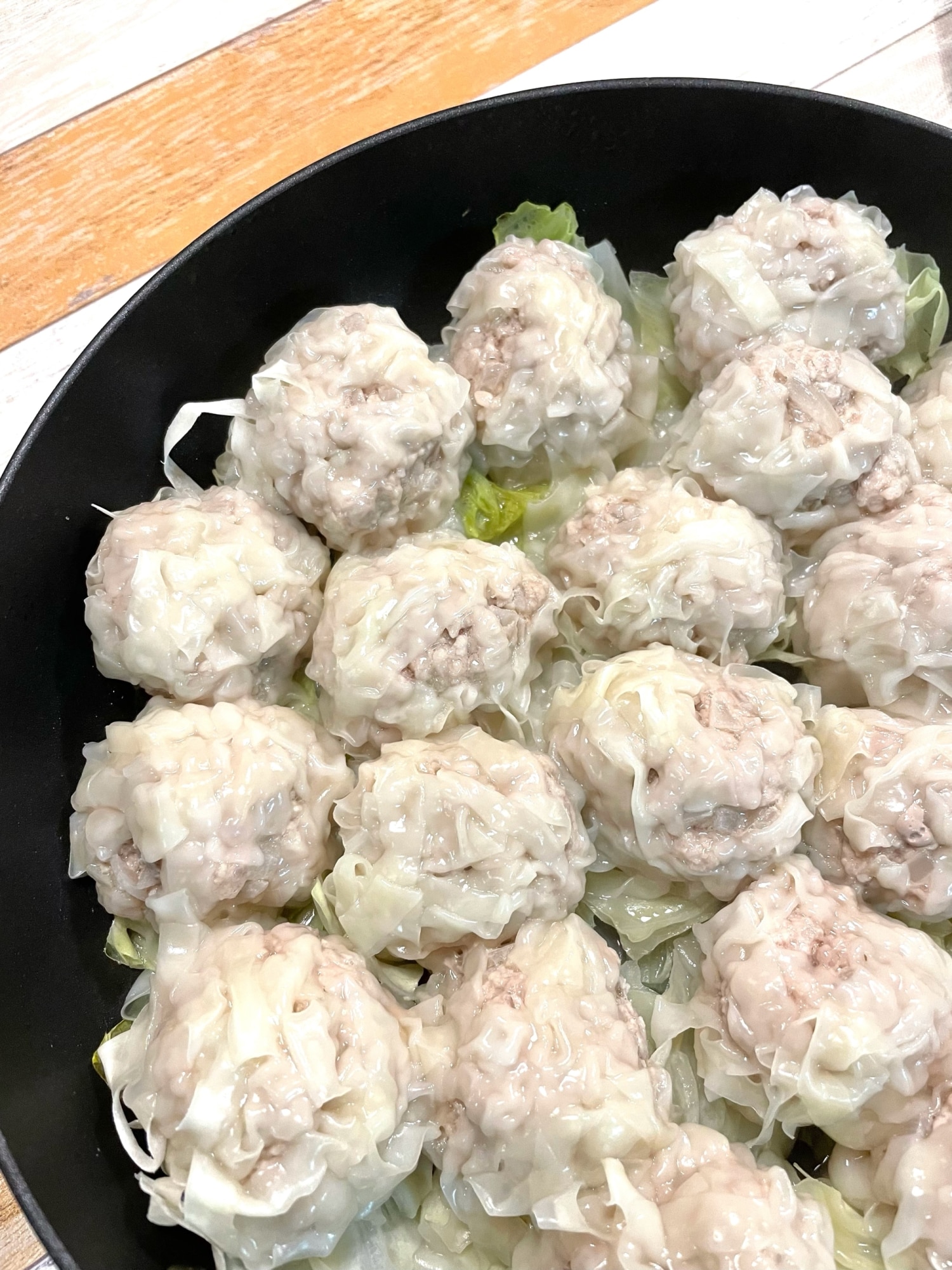【フライパン1つ】もう皮で包まない！肉汁溢れる簡単絶品焼売レシピ完全版
