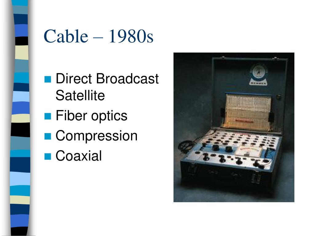 Why Did Cable Tv Companies Initially Install Coaxial Cables