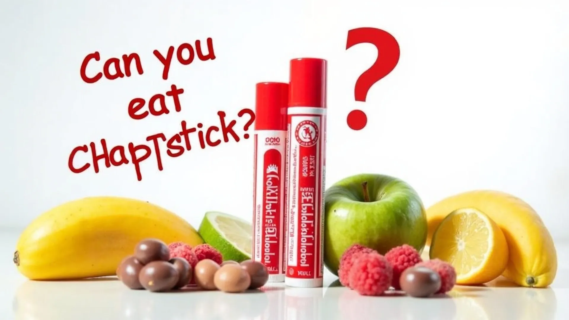 Is It Safe to Eat Chapstick
