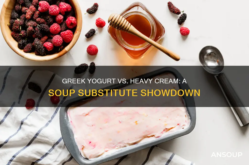 Can You Use Greek Yogurt Instead of Heavy Cream