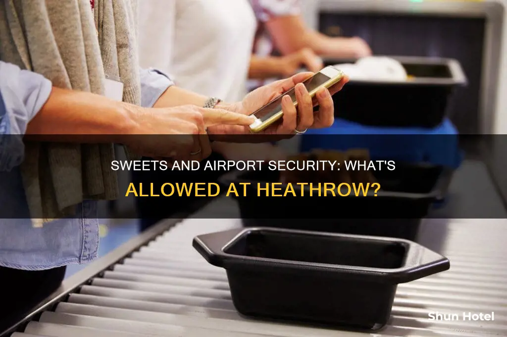 Can You Take Sweets Through Airport Security