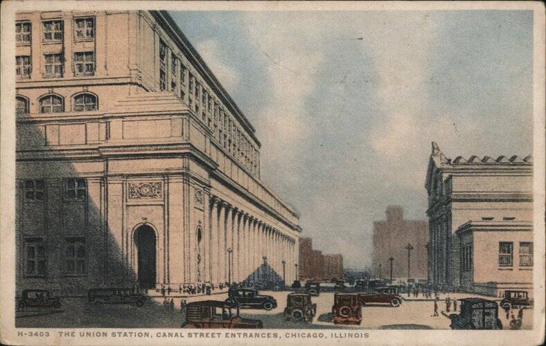 Union Station Chicago Canal Street Entrance