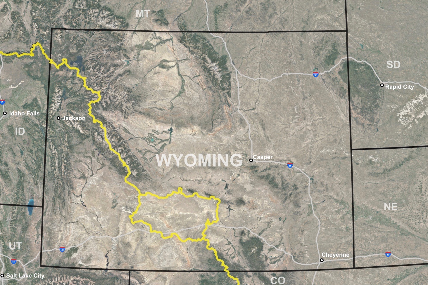 Where Is the Continental Divide in Wyoming