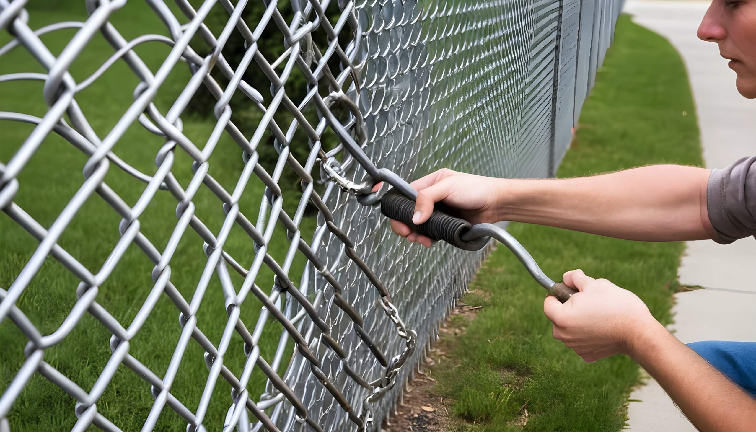 Removing Chain Link Fence