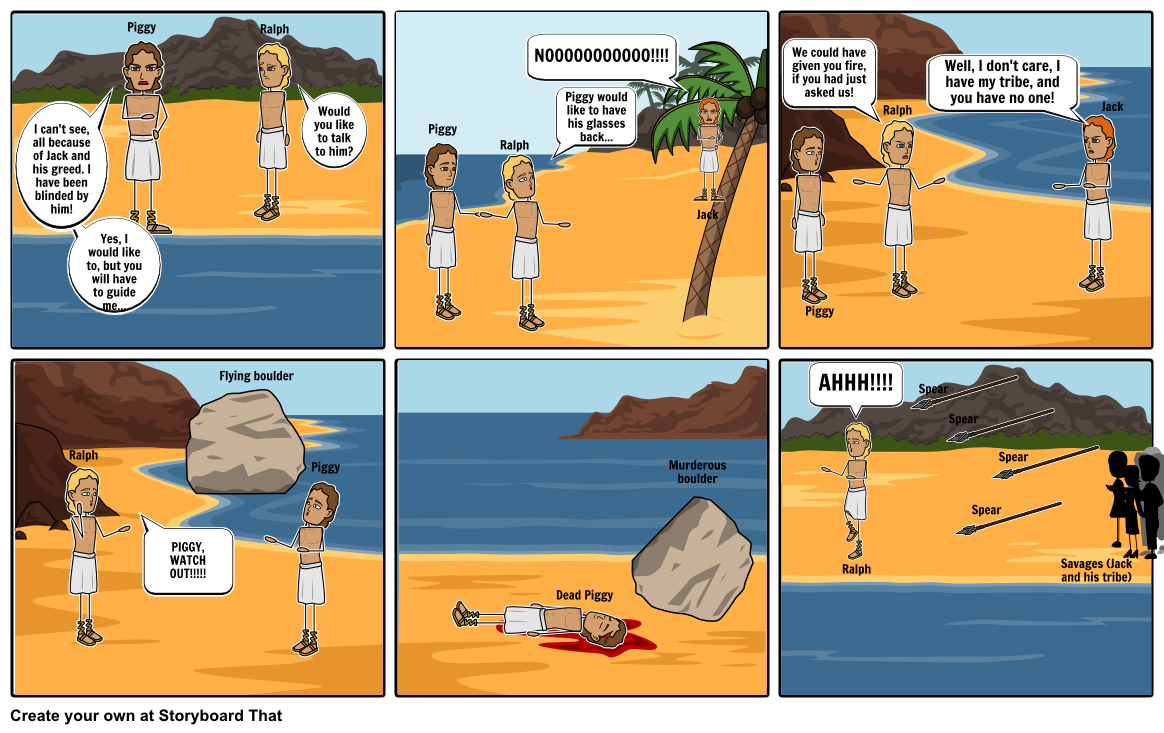 Sparknotes for Lord of the Flies Chapter 11