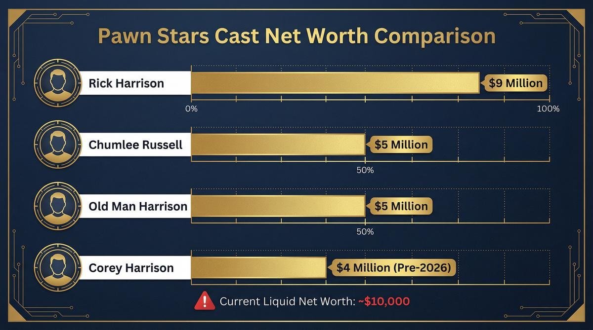 Pawn Stars Corey Harrison Net Worth