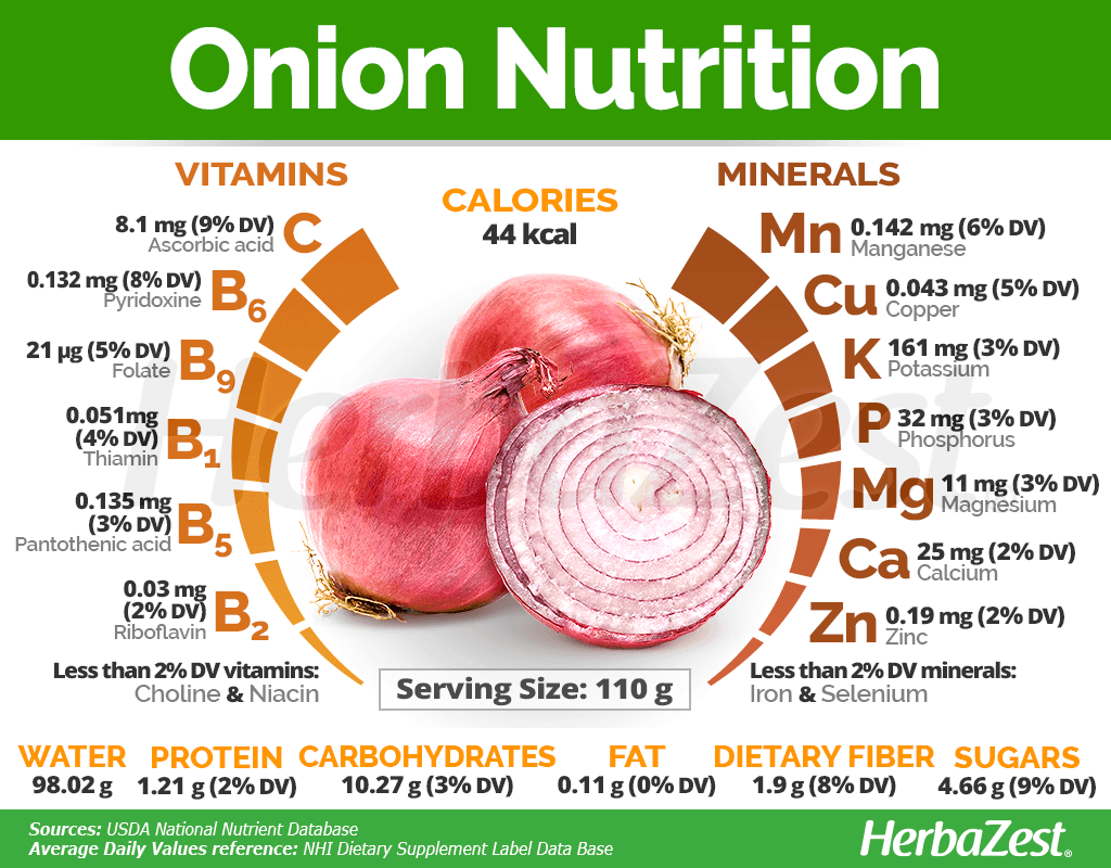 How Much Fiber Is in an Onion