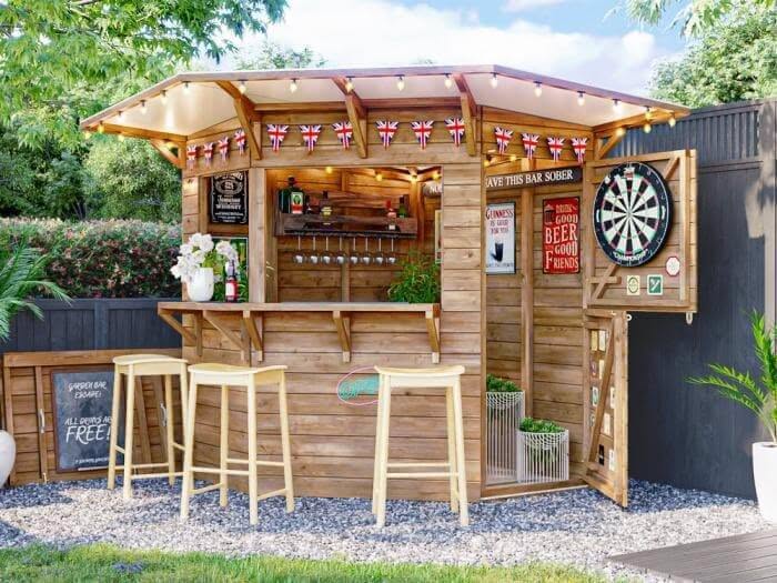 Garden Bar Ideas on a Budget