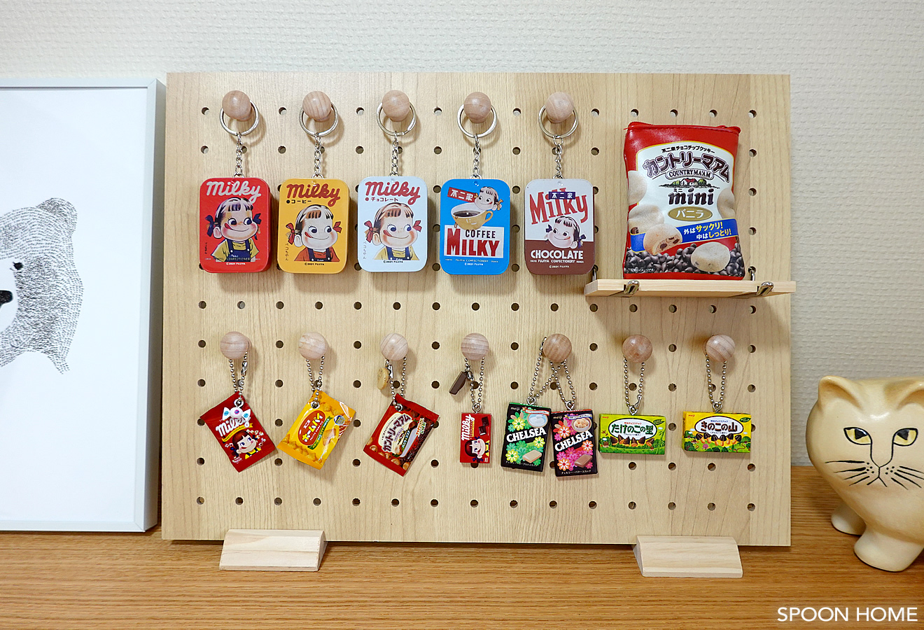 増えすぎたアクキーどう飾る？100均キーホルダーディスプレイで魅せる神収納術