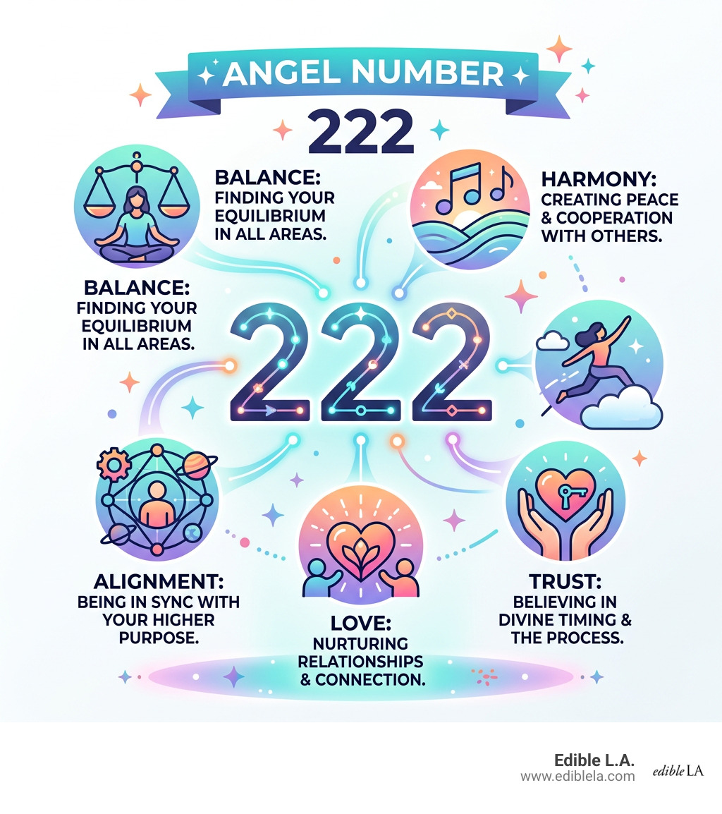 【2026年最新】「222」を頻繁に見る理由とは？エンジェルナンバーが示す運命の転換点とサインの読み解き方