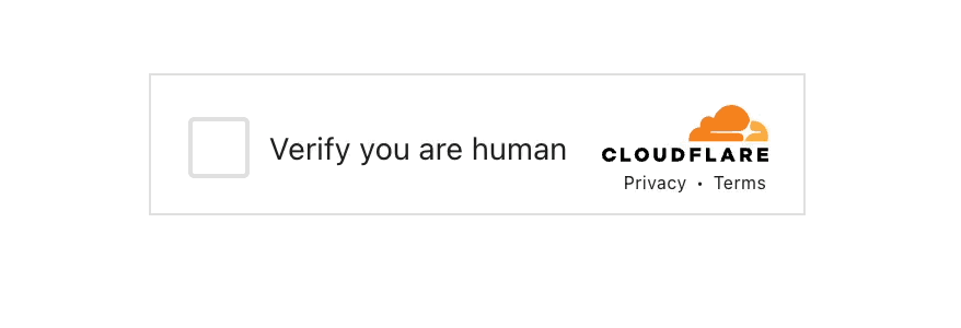 Cloudflare Verify You Are Human