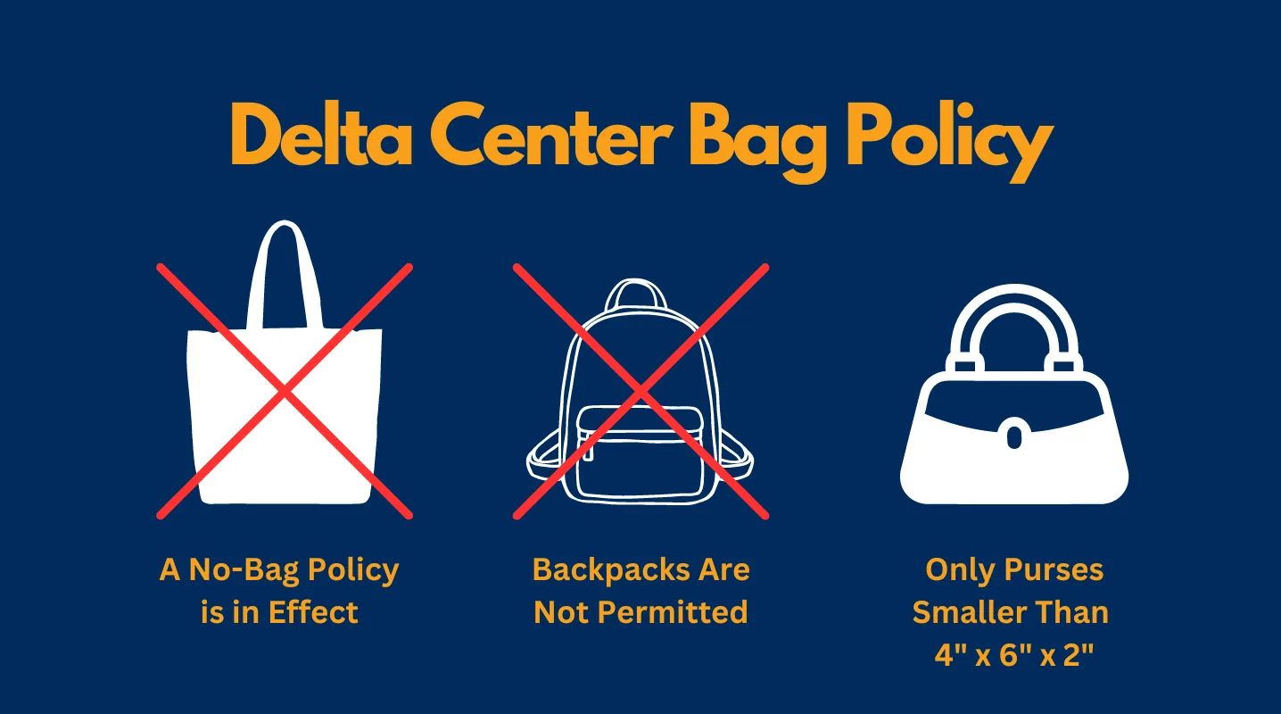 Delta Center Utah Bag Policy