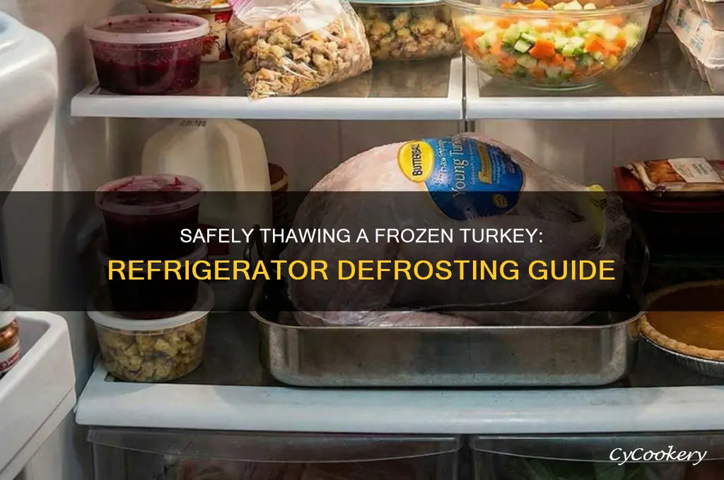 Defrosting Turkey in Refrigerator