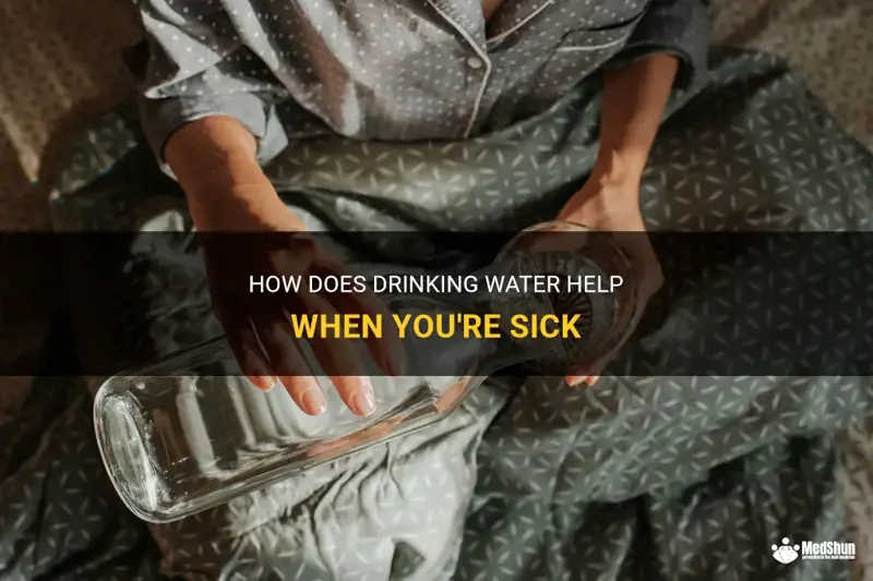 Does Water Help with Sickness