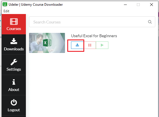 How to Download Course from Udemy