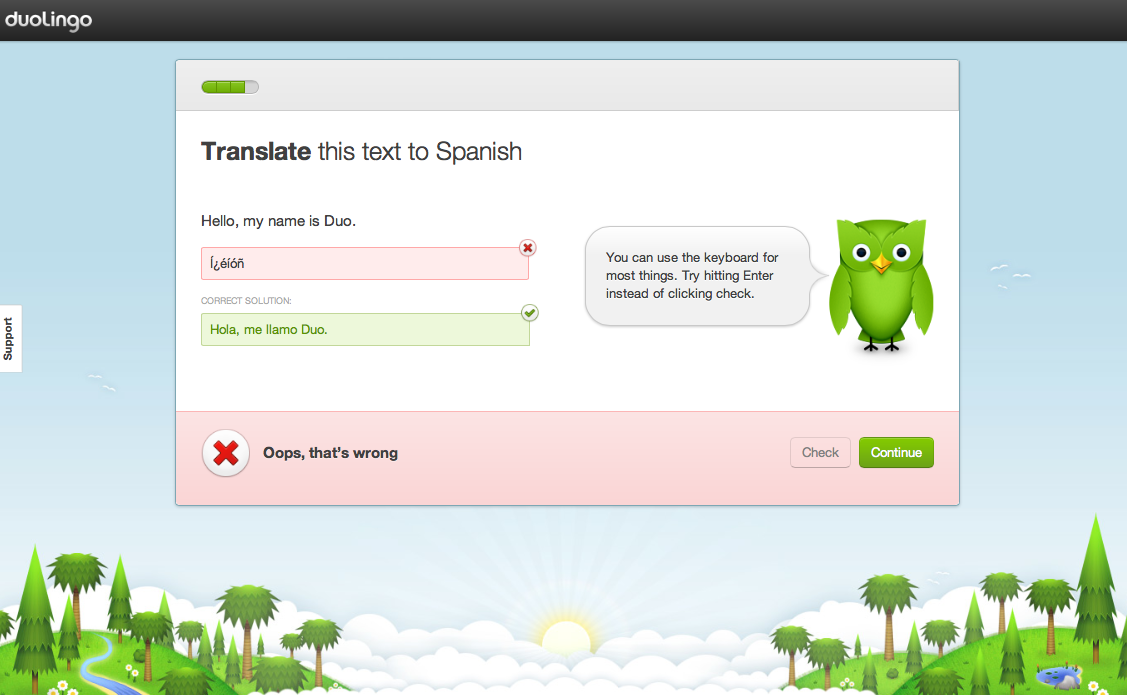 Do You Write in Spanish in Spanish Duolingo