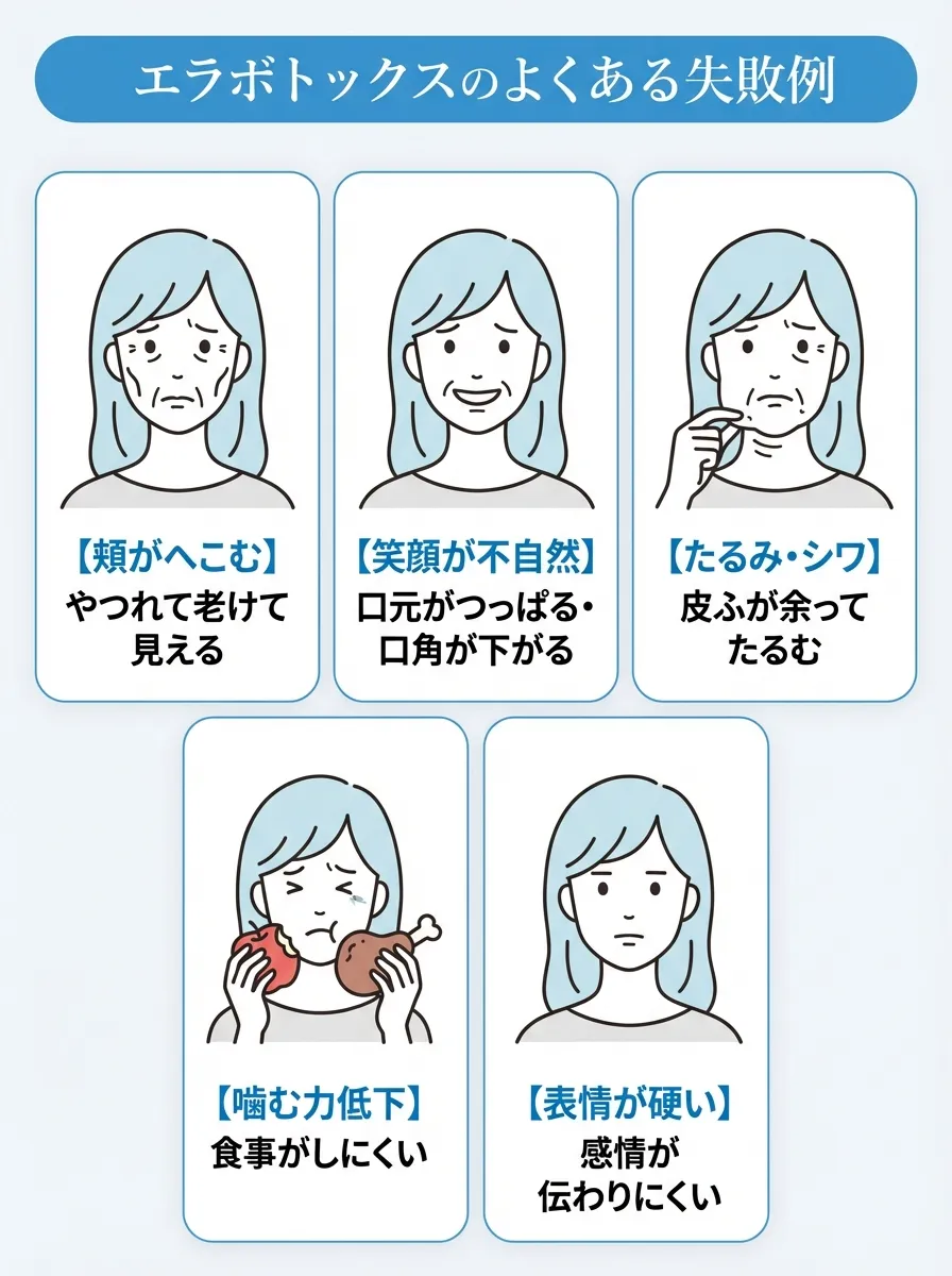 エラボトックスで後悔？たるみ・老け見えの真相と失敗を防ぐ施術基準