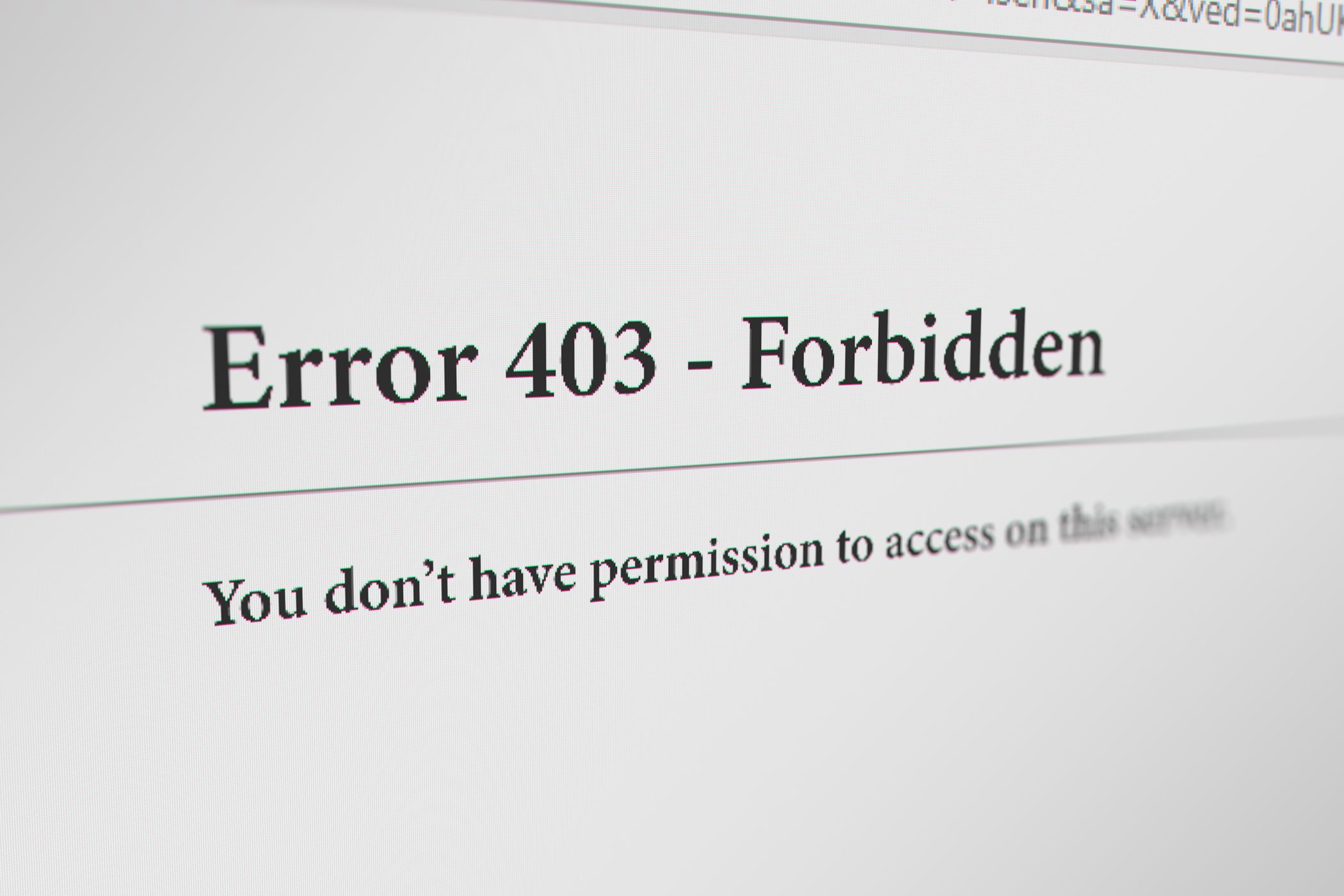 What Is a 403 Error