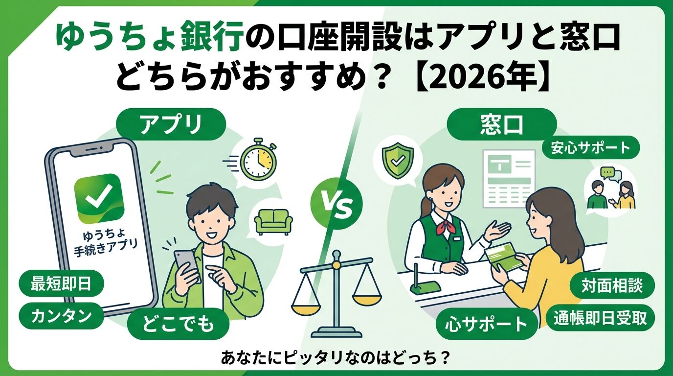 【2026最新】ゆうちょ口座開設の手順と即日発行の条件！審査落ちの罠