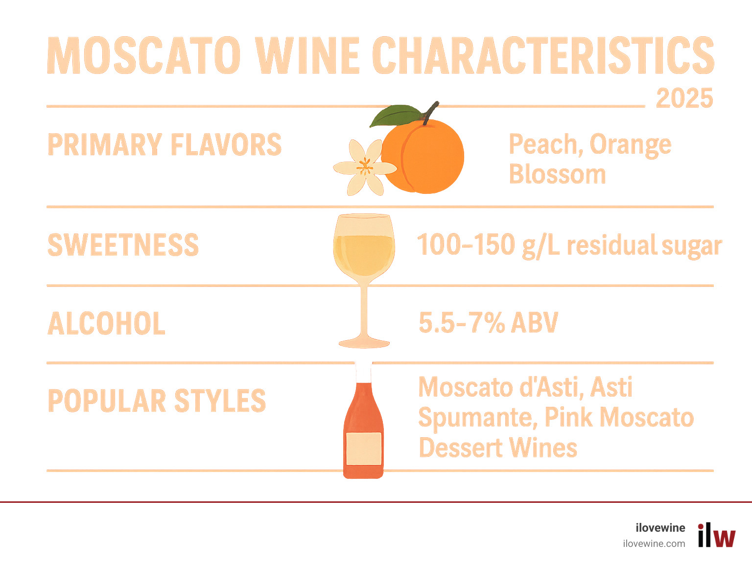 How Much Sugar Is in Moscato