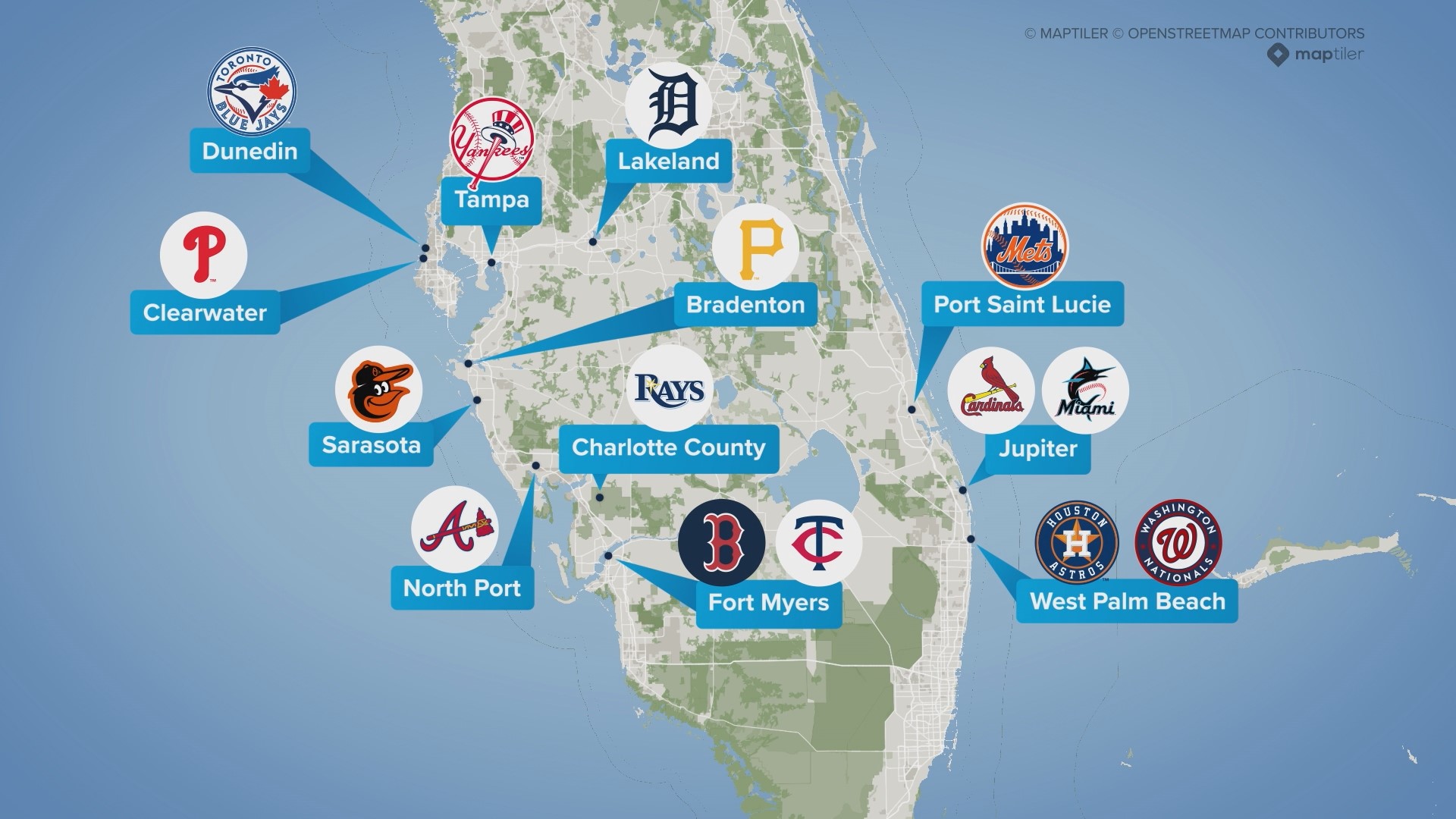 How Many Mlb Teams Have Spring Training in Florida