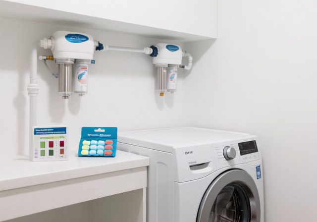In Line Water Softener for Washing Machine