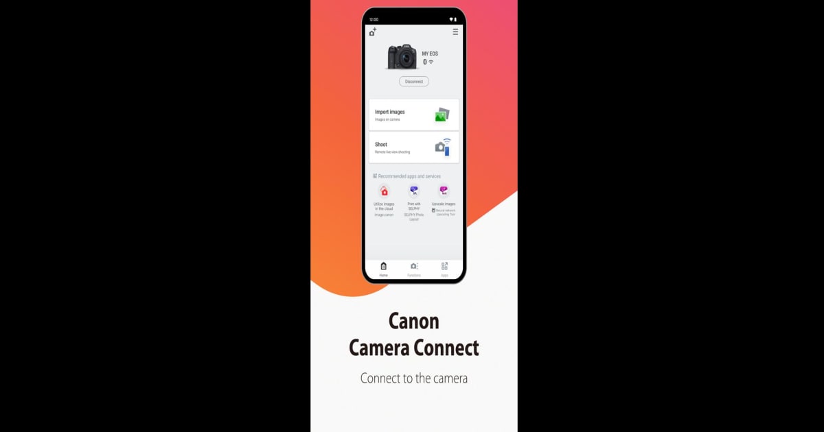 Canon Camera Connect App for Mac