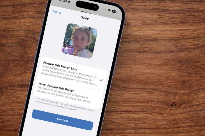 How to Feature a Person on Iphone