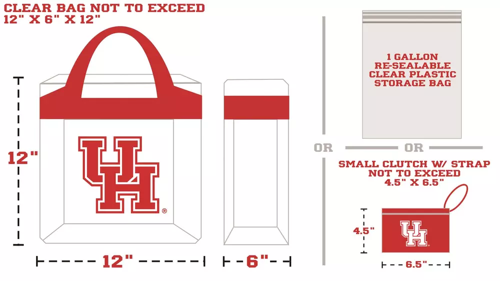 Uh Football Game Bag Policy