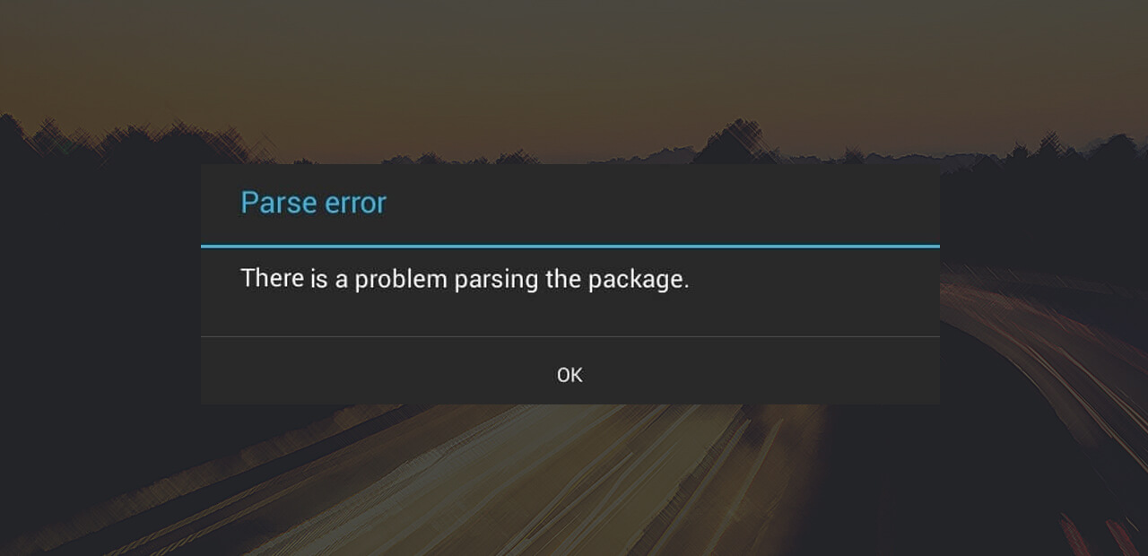 There's a Problem Parsing This Package