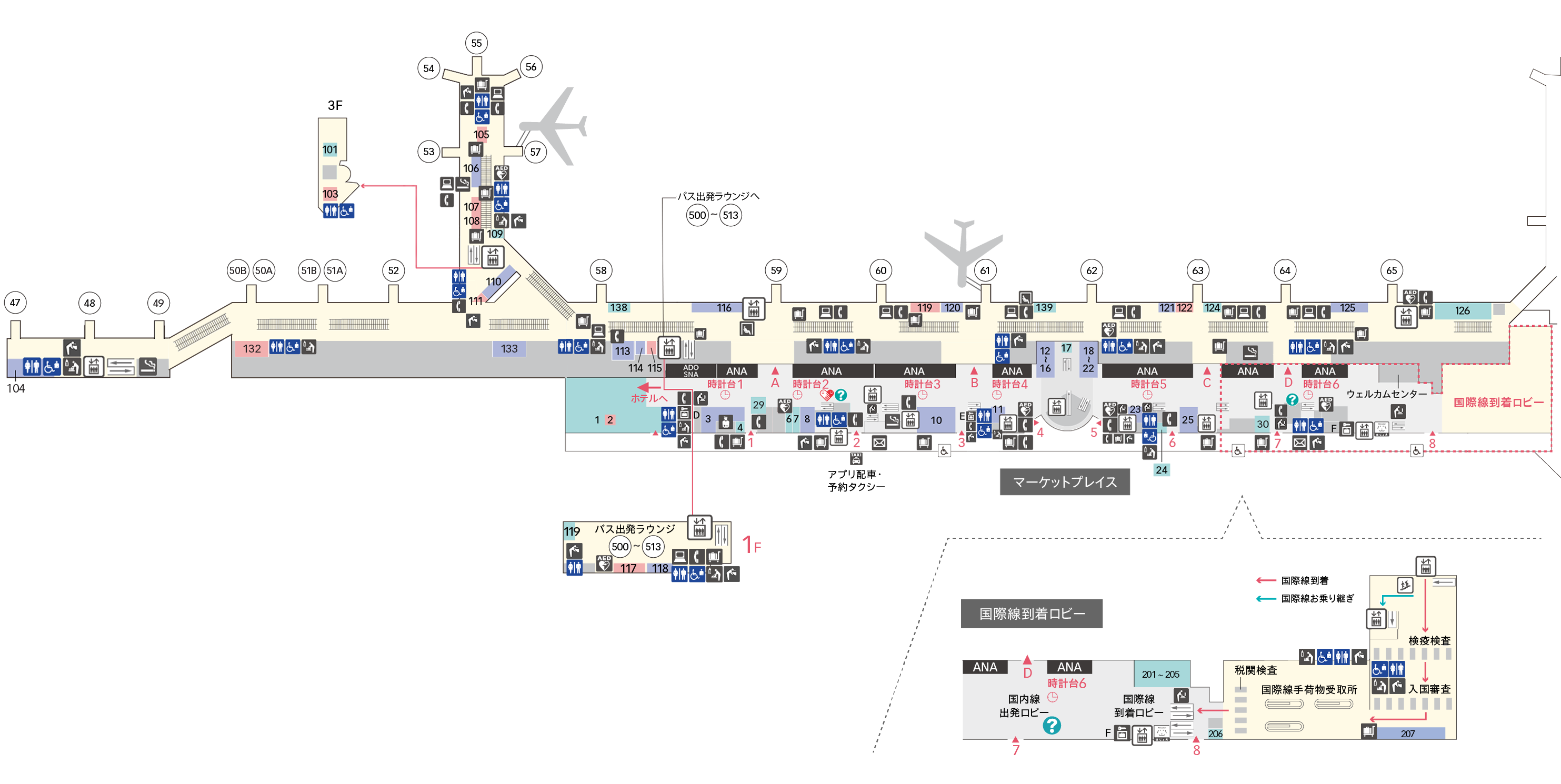 羽田空港フロアマップ2026年完全版！3ターミナルを迷わず攻略する全手順