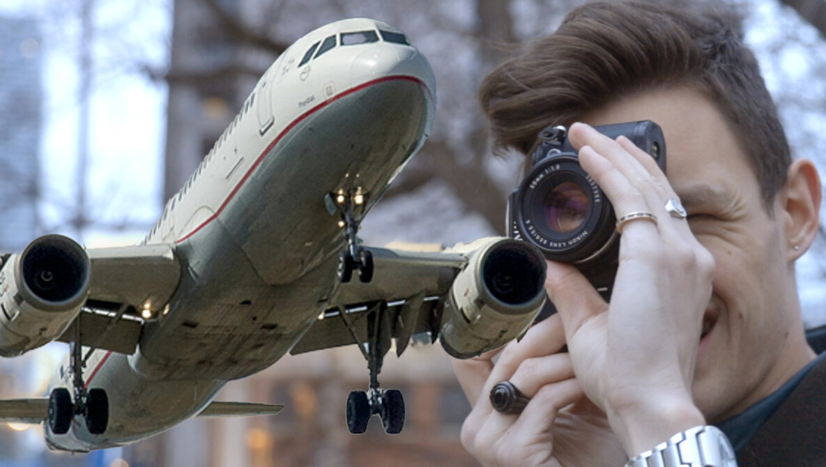 Bringing a Camera on a Plane