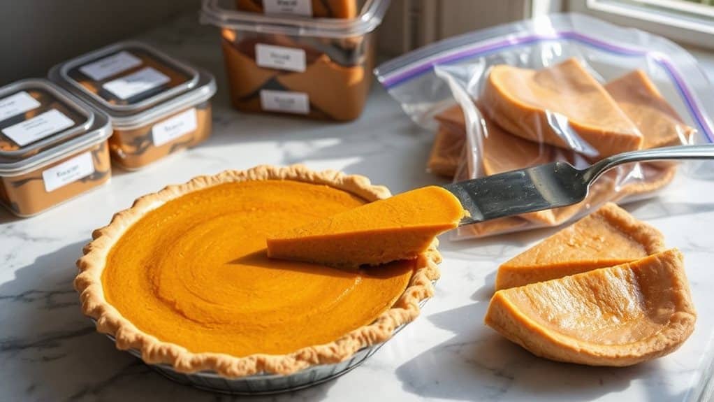 Does Pumpkin Pie Freeze Well