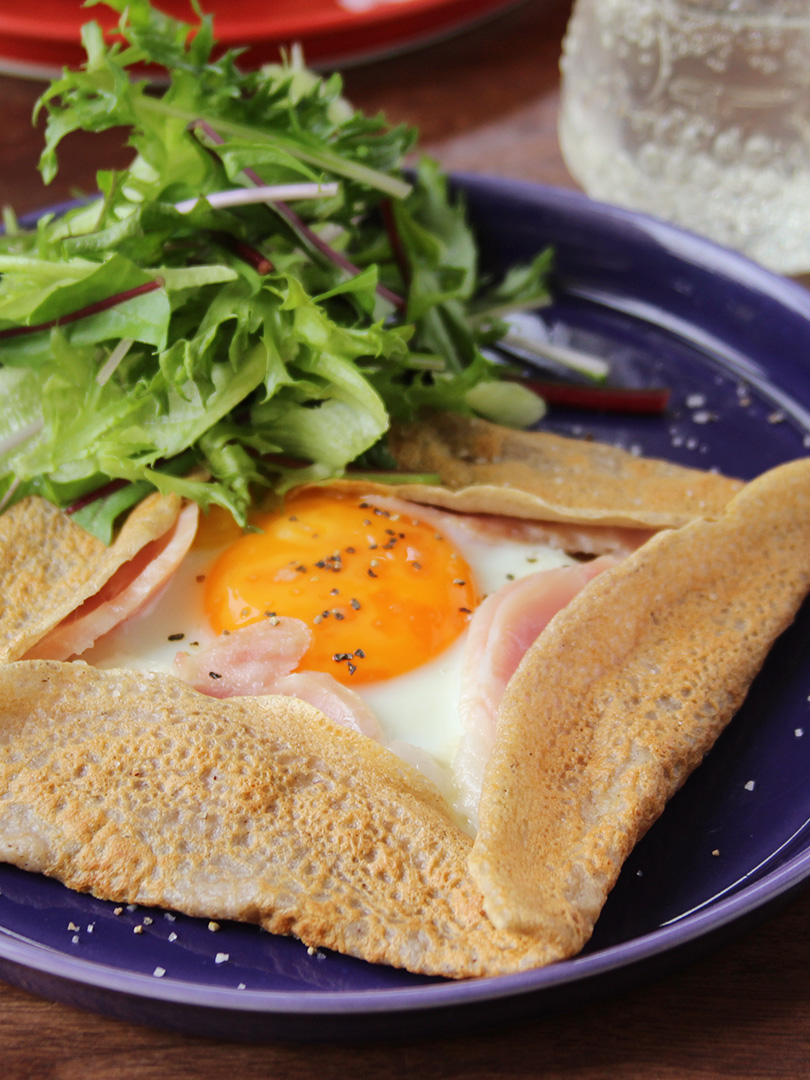 そば粉ガレットが破れる原因を解明！黄金比レシピと本場の焼き方