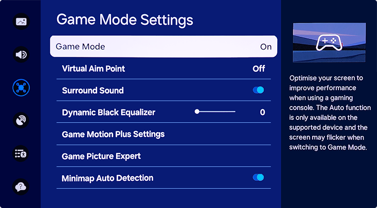 What Does Game Mode Do on a Samsung Tv