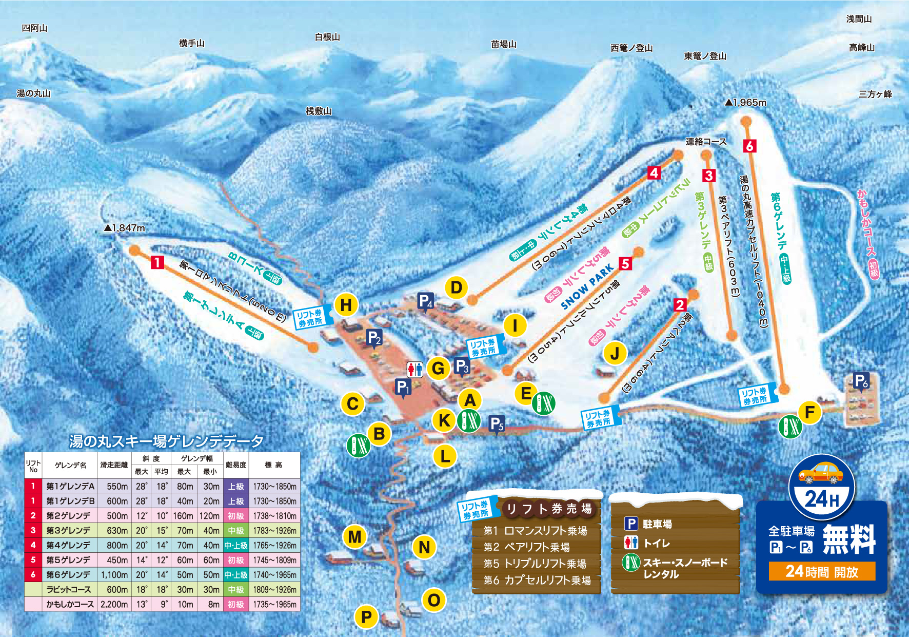 2026最新｜湯の丸スキー場の評判と雪質の真相！リフト券や混雑回避術
