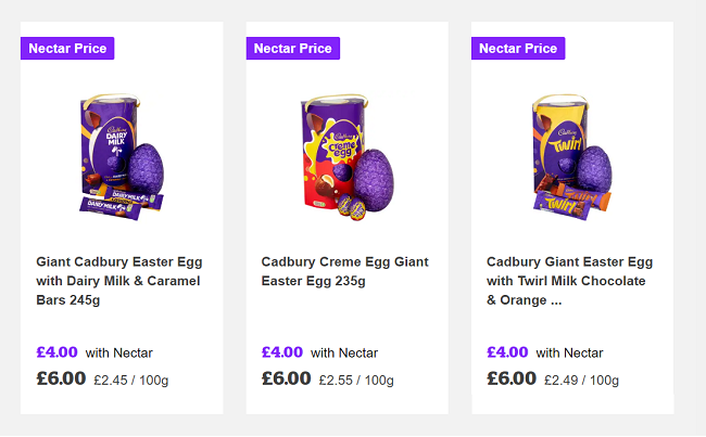 Sainsbury's Easter Eggs Offers This Week