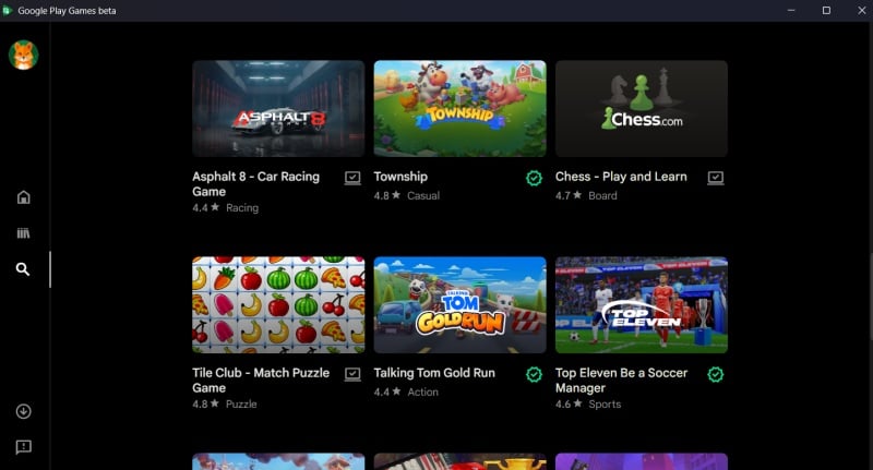 Google Play Games for Pc